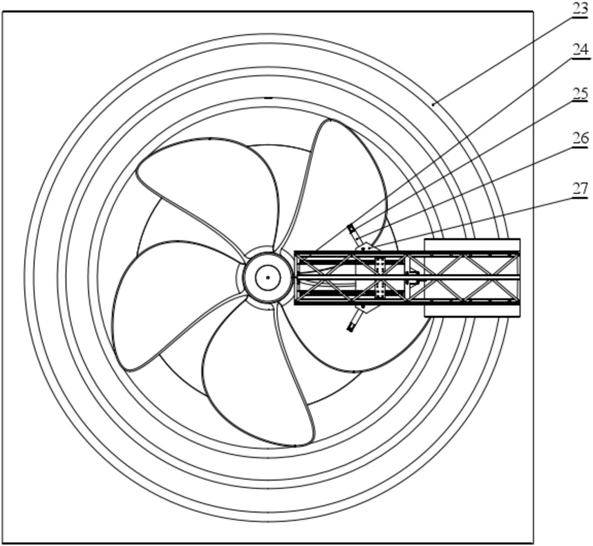 螺旋桨立式静平衡仪的偏重自动打磨装置